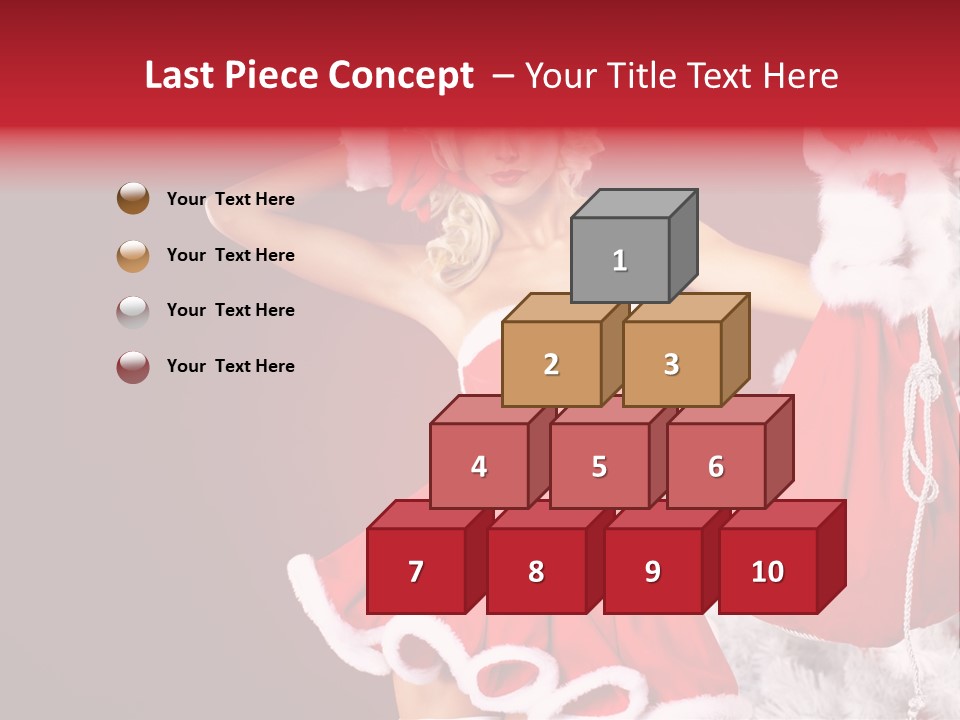 Beauty Fashion Pinup PowerPoint Template