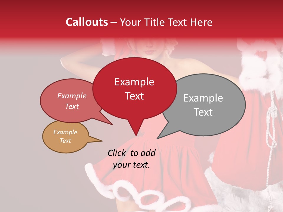 Beauty Fashion Pinup PowerPoint Template