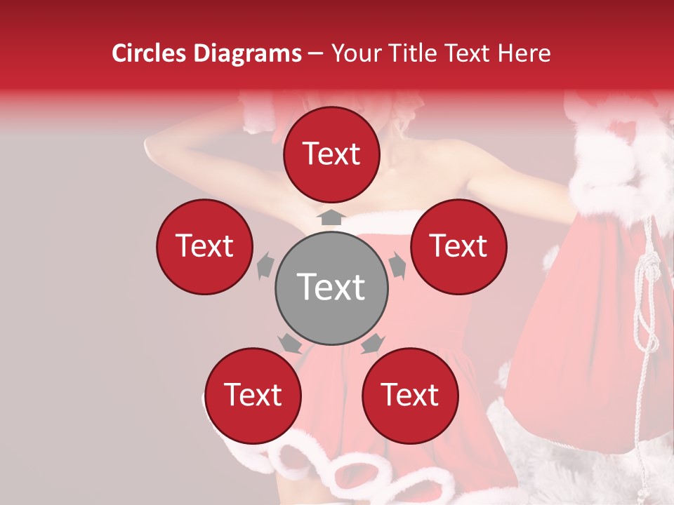 Beauty Fashion Pinup PowerPoint Template