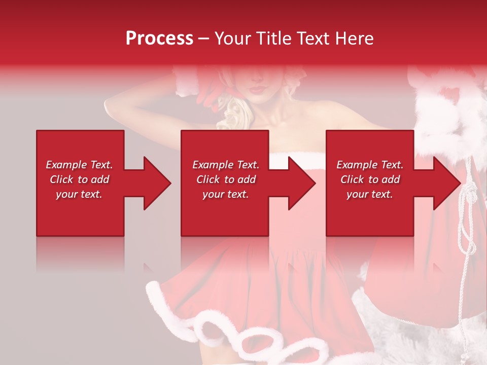 Beauty Fashion Pinup PowerPoint Template