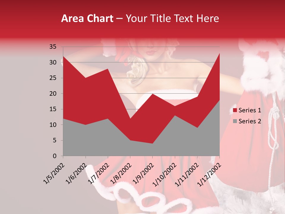 Beauty Fashion Pinup PowerPoint Template