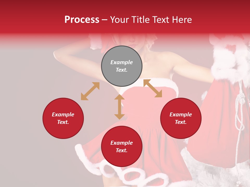 Beauty Fashion Pinup PowerPoint Template