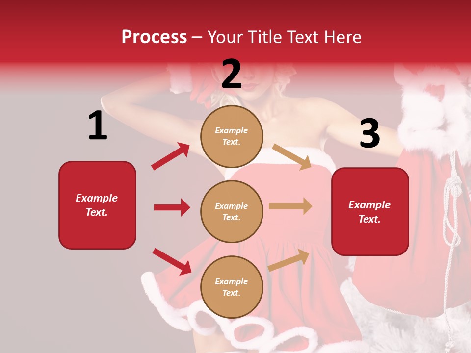 Beauty Fashion Pinup PowerPoint Template