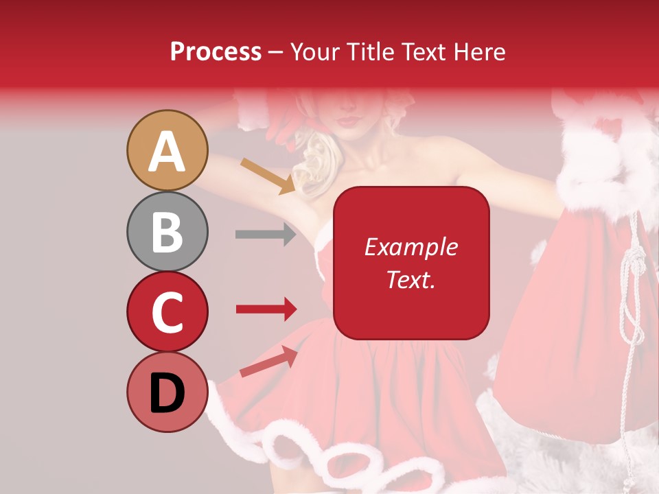 Beauty Fashion Pinup PowerPoint Template