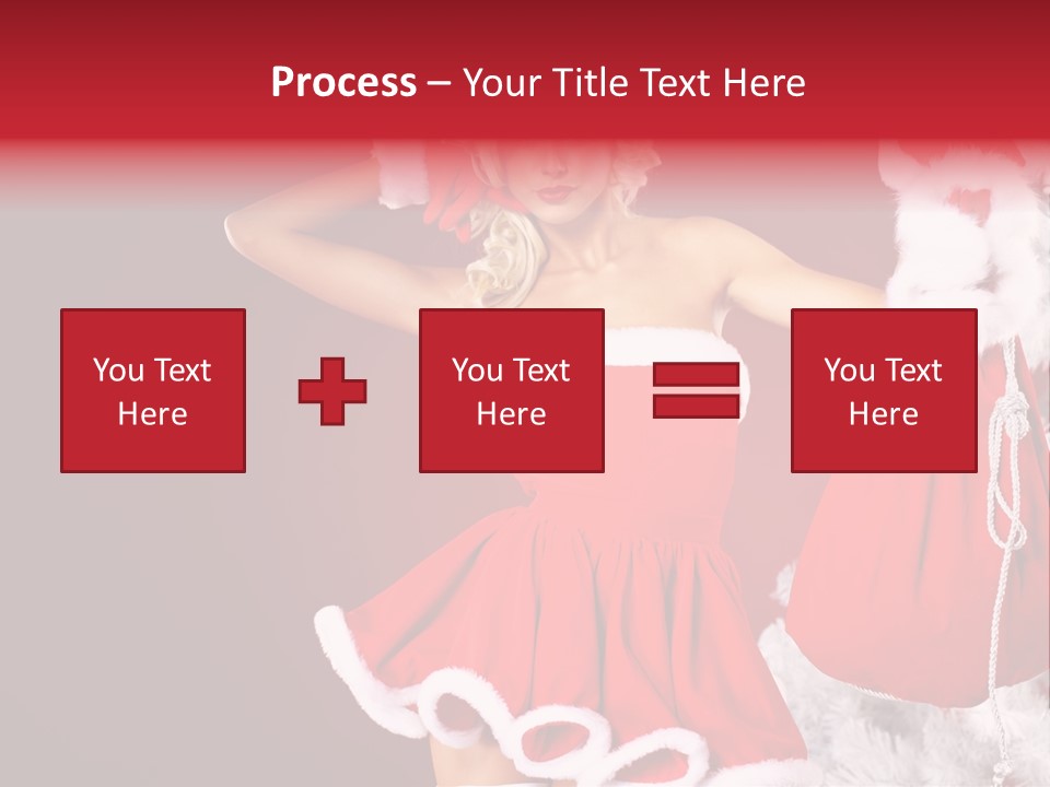 Beauty Fashion Pinup PowerPoint Template