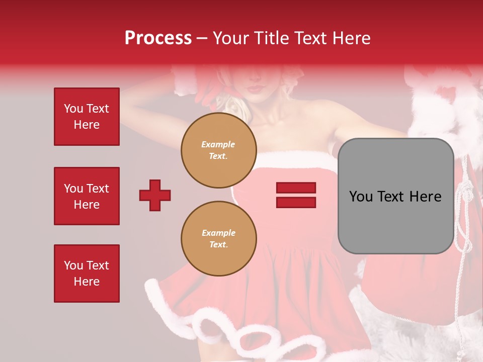 Beauty Fashion Pinup PowerPoint Template