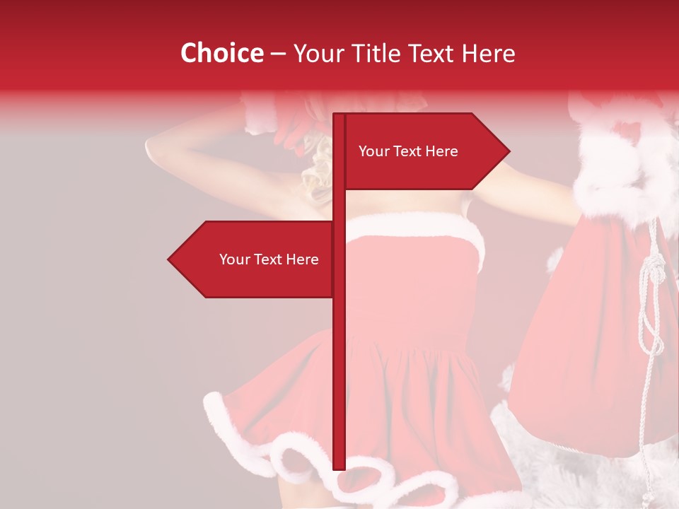 Beauty Fashion Pinup PowerPoint Template