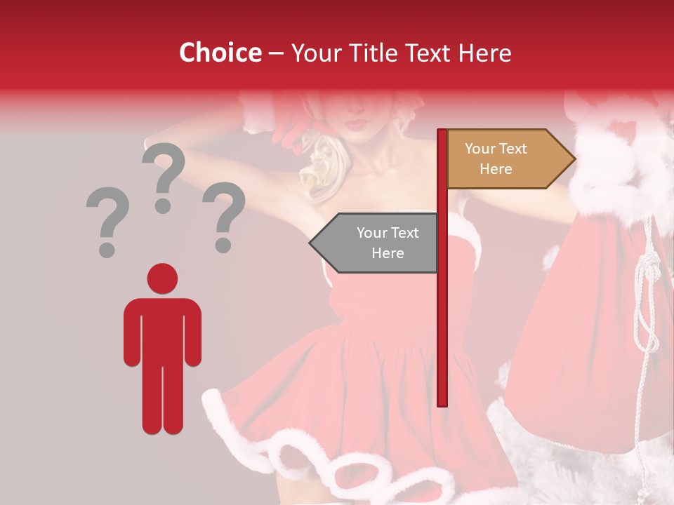 Beauty Fashion Pinup PowerPoint Template