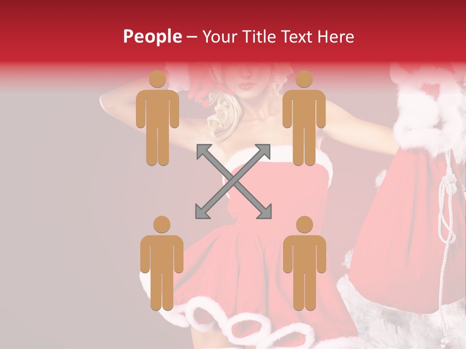 Beauty Fashion Pinup PowerPoint Template