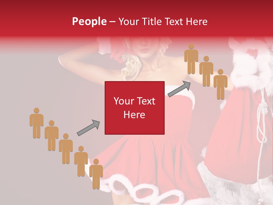 Beauty Fashion Pinup PowerPoint Template