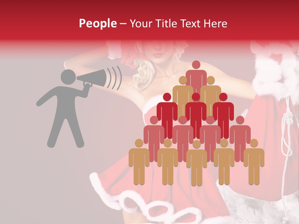 Beauty Fashion Pinup PowerPoint Template