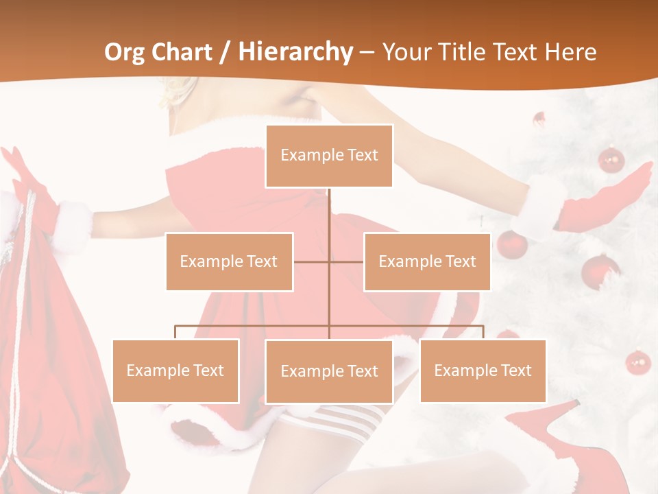 Gloves Sexy Lady PowerPoint Template