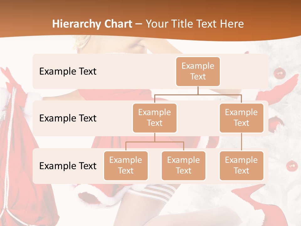 Gloves Sexy Lady PowerPoint Template