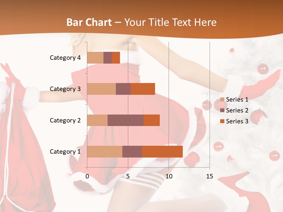 Gloves Sexy Lady PowerPoint Template