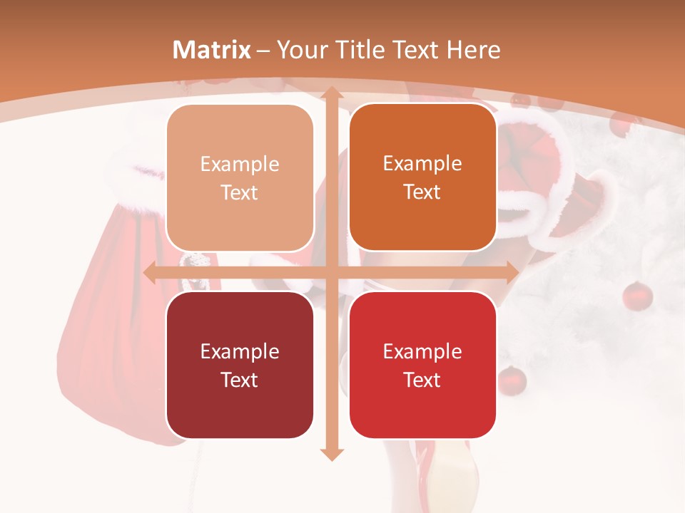 Lady Fashion Gloves PowerPoint Template