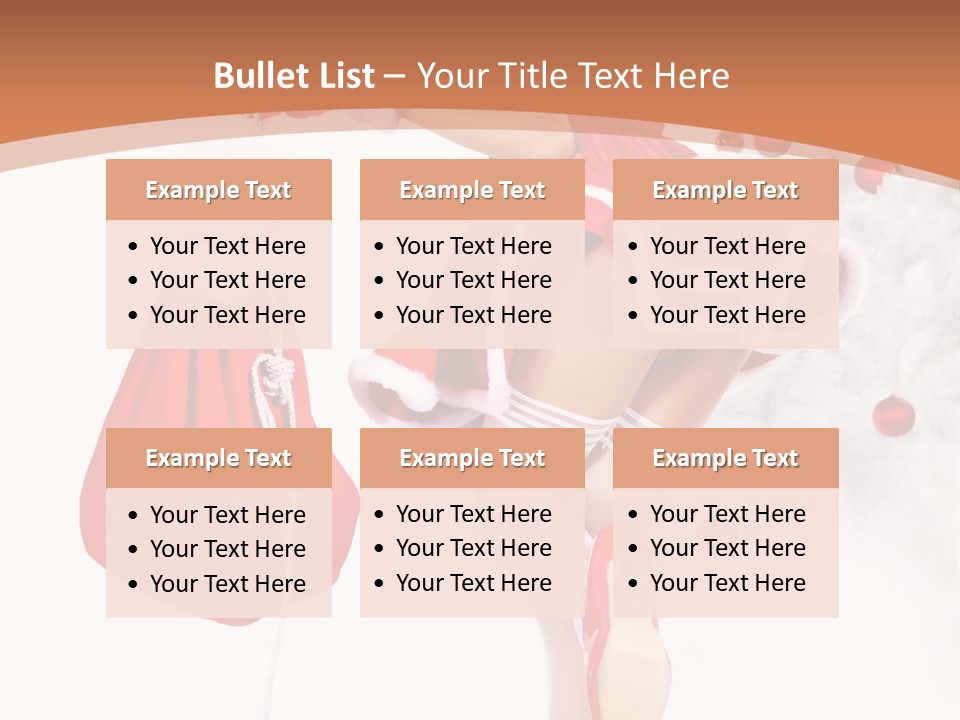 Lady Fashion Gloves PowerPoint Template