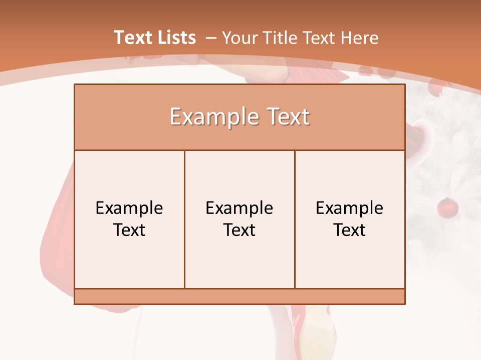 Lady Fashion Gloves PowerPoint Template