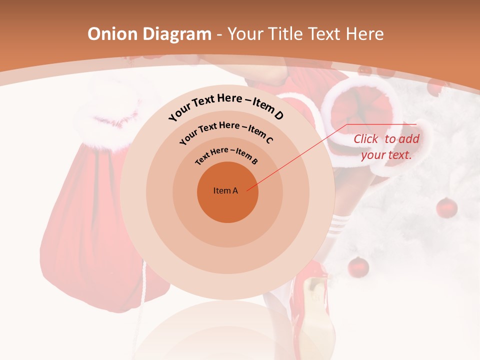 Lady Fashion Gloves PowerPoint Template