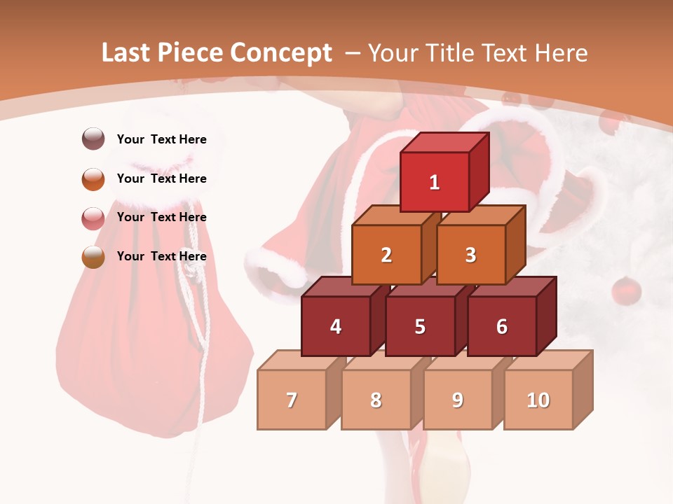 Lady Fashion Gloves PowerPoint Template