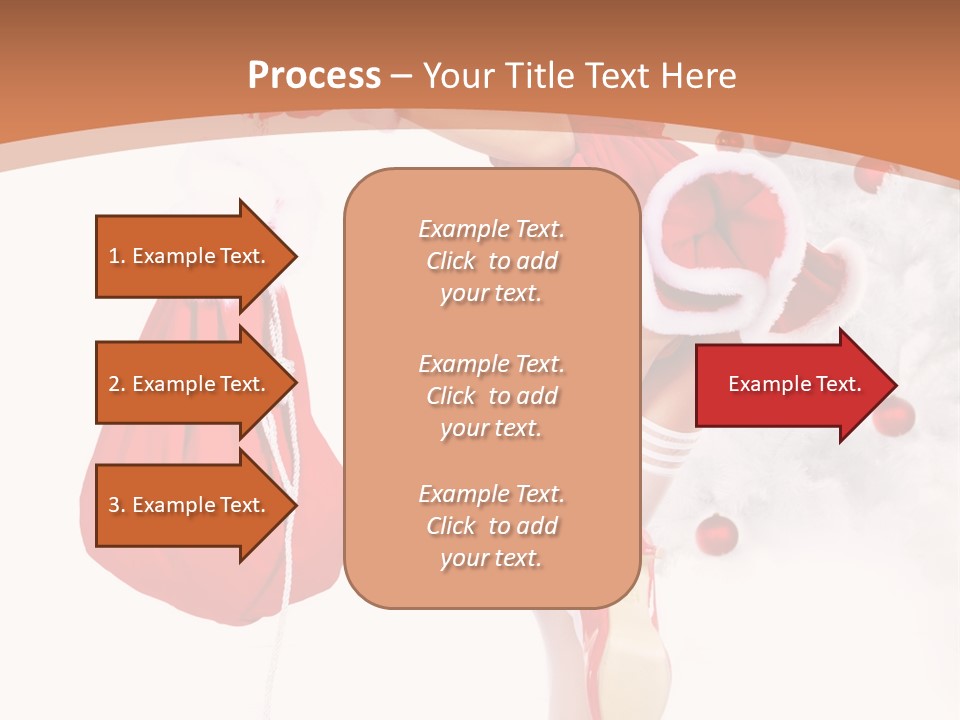 Lady Fashion Gloves PowerPoint Template