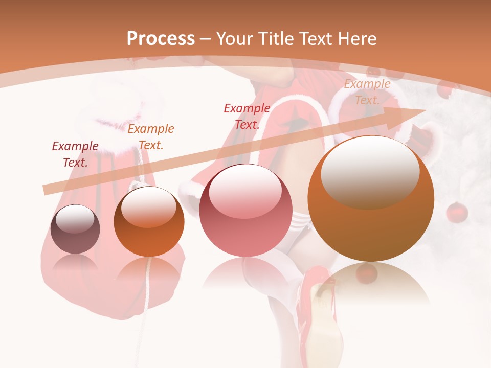 Lady Fashion Gloves PowerPoint Template