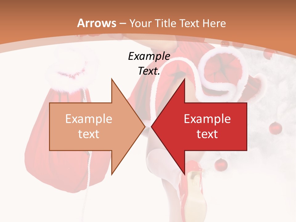 Lady Fashion Gloves PowerPoint Template