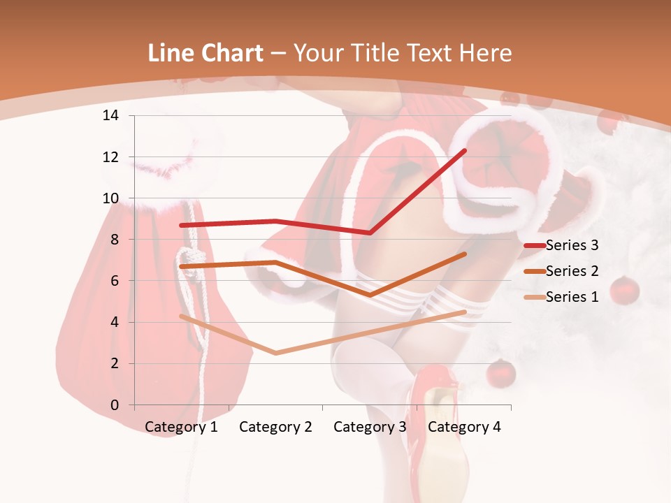 Lady Fashion Gloves PowerPoint Template