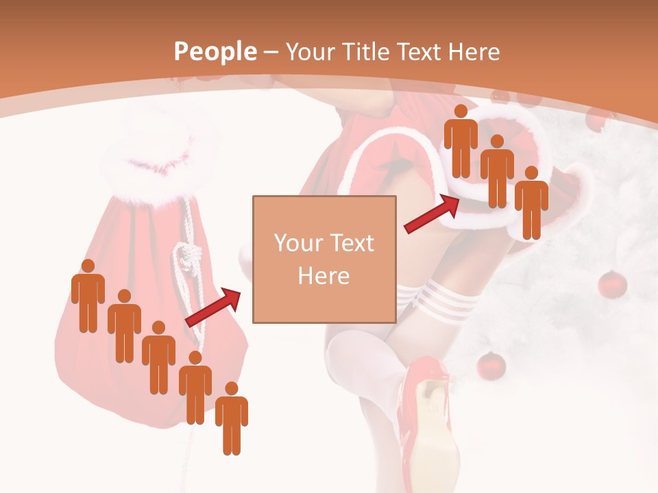 Lady Fashion Gloves PowerPoint Template