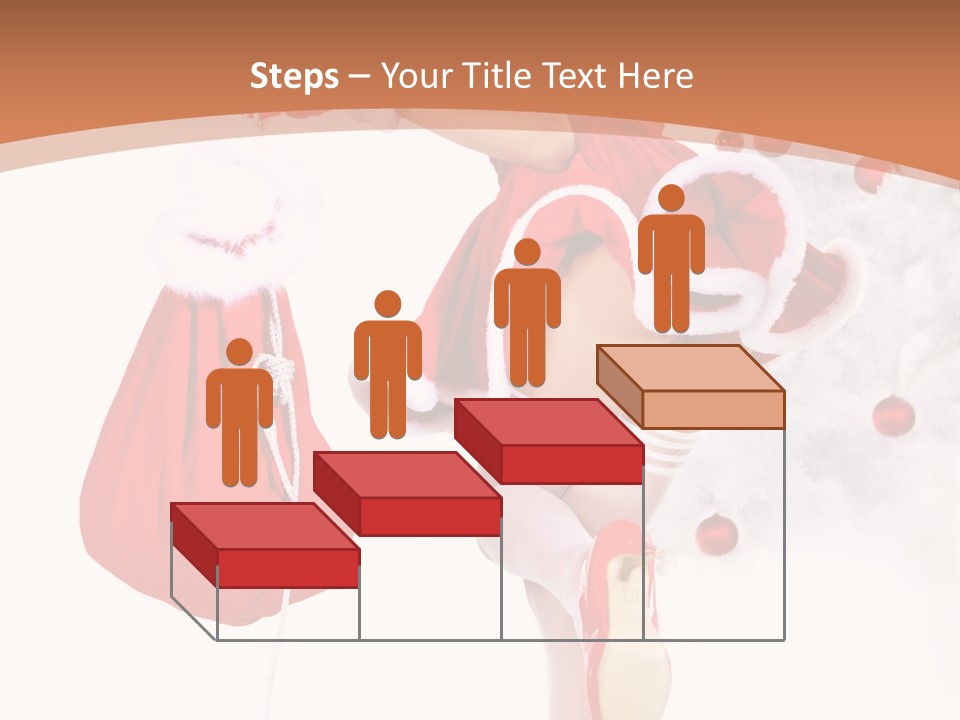 Lady Fashion Gloves PowerPoint Template