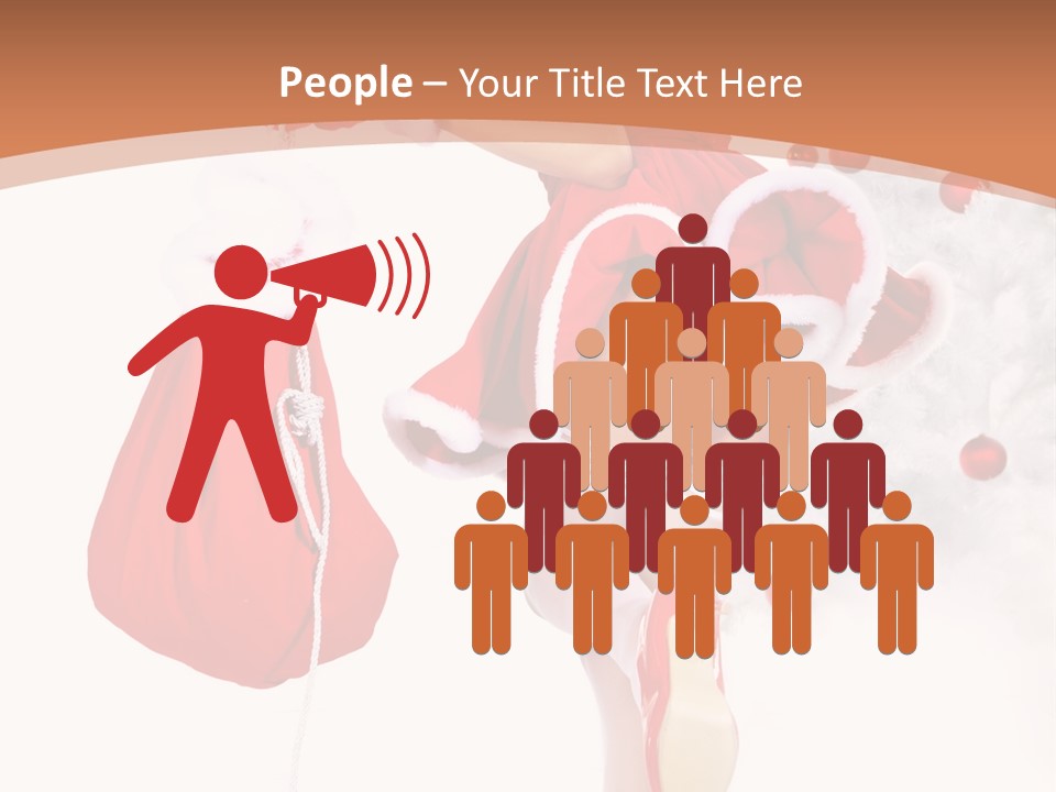 Lady Fashion Gloves PowerPoint Template