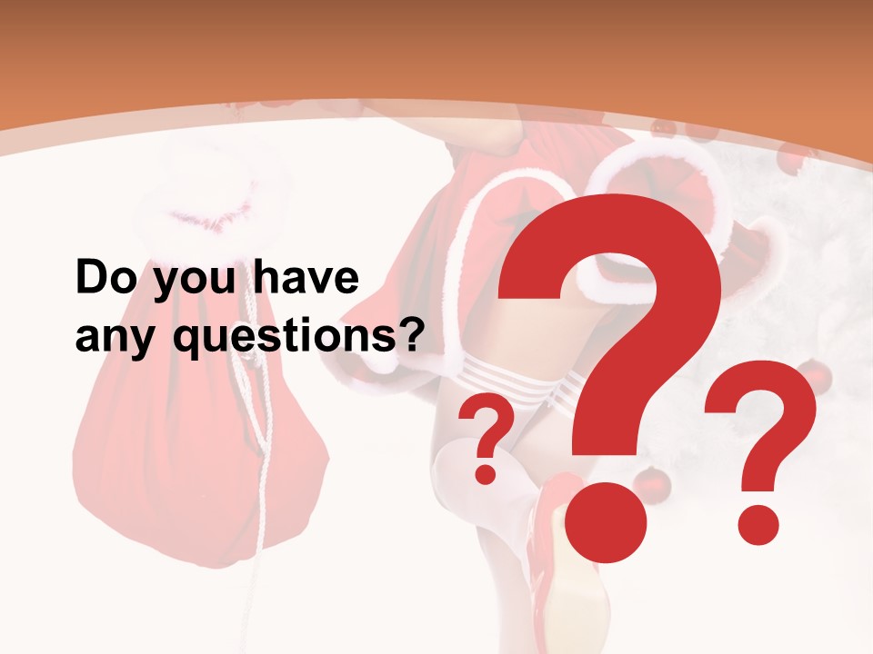 Lady Fashion Gloves PowerPoint Template