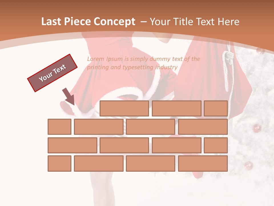 Cute Gloves Smile PowerPoint Template