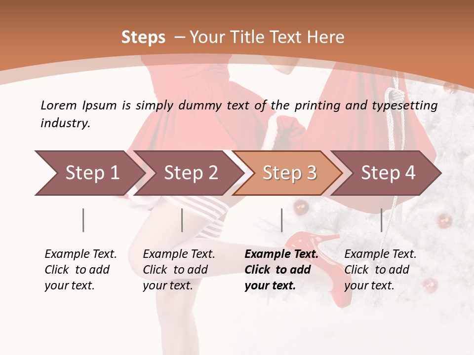 Cute Gloves Smile PowerPoint Template