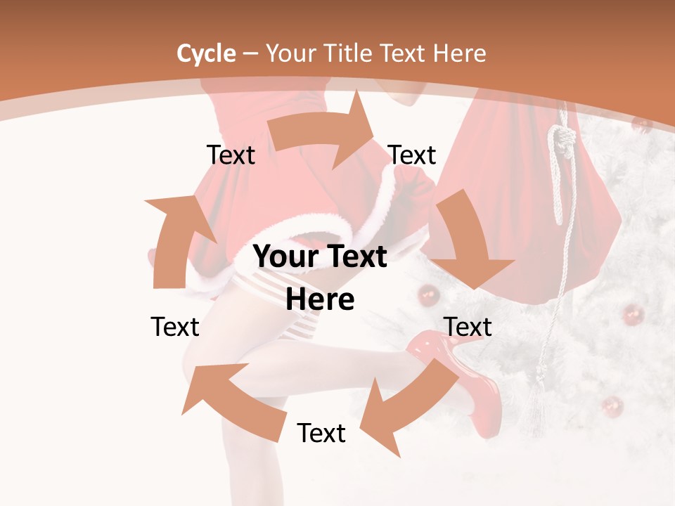 Cute Gloves Smile PowerPoint Template