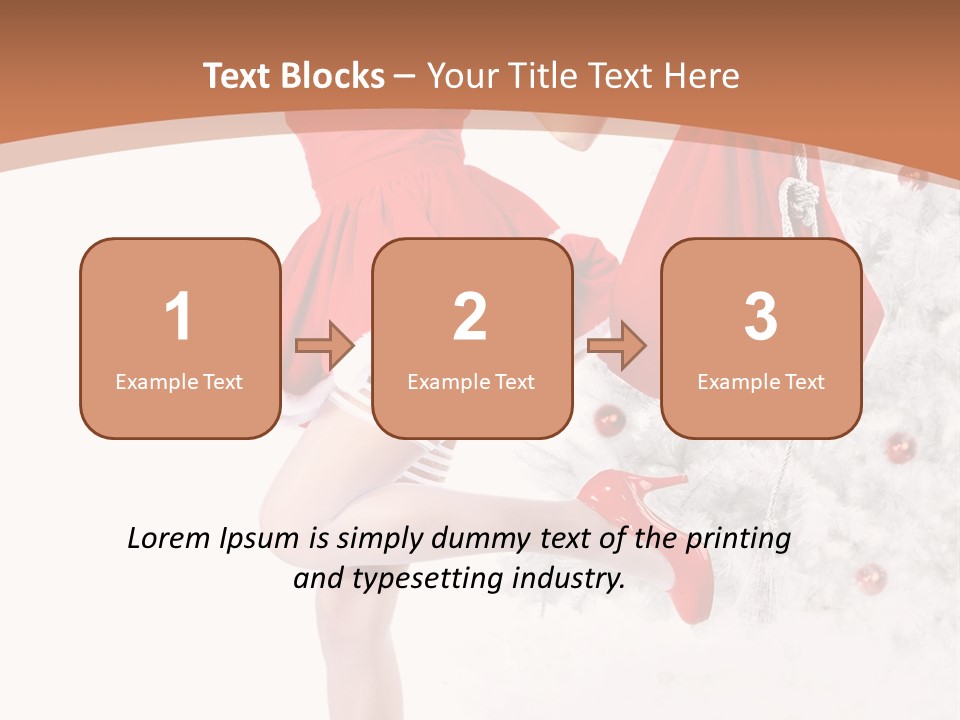 Cute Gloves Smile PowerPoint Template