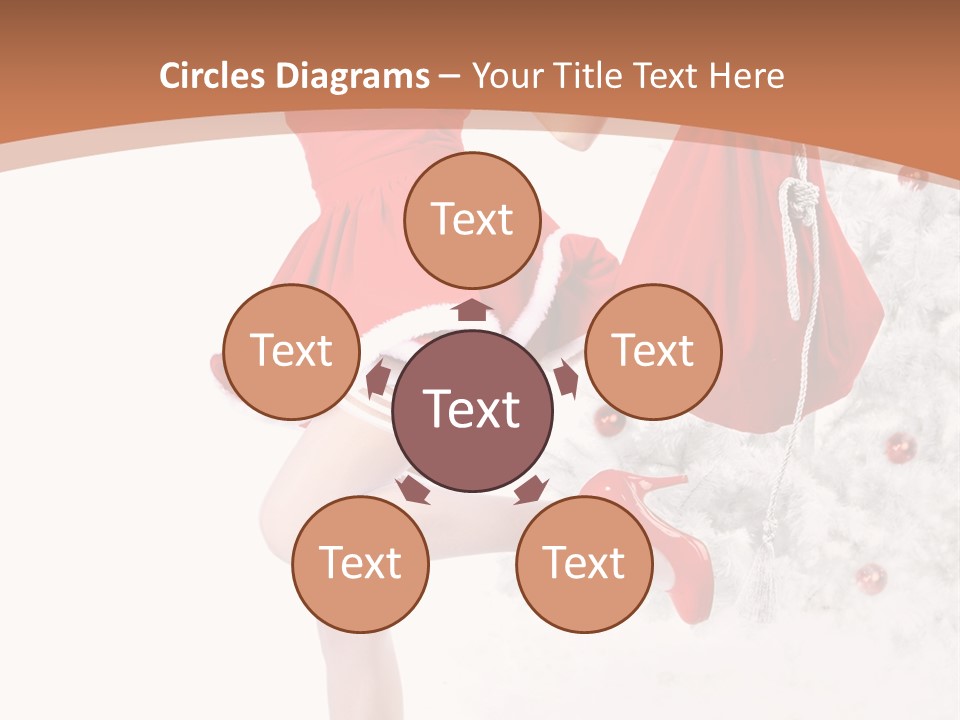 Cute Gloves Smile PowerPoint Template