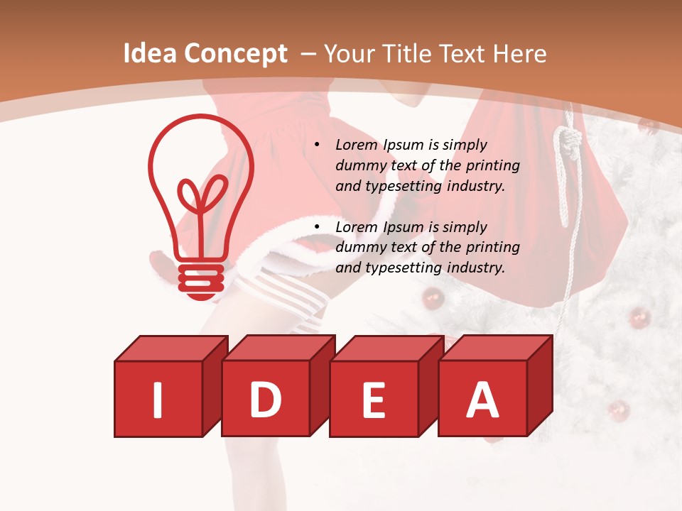 Cute Gloves Smile PowerPoint Template