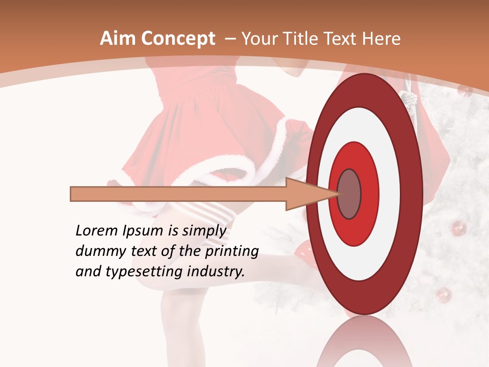 Cute Gloves Smile PowerPoint Template