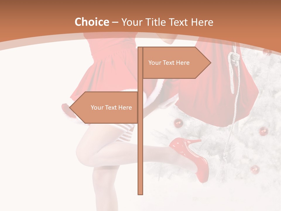 Cute Gloves Smile PowerPoint Template