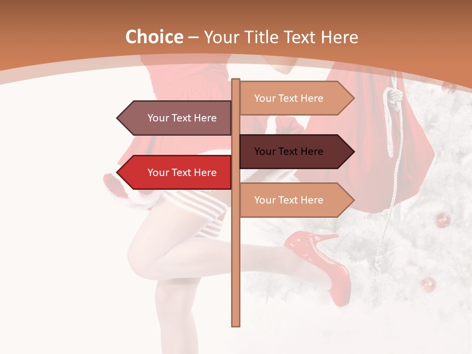 Cute Gloves Smile PowerPoint Template