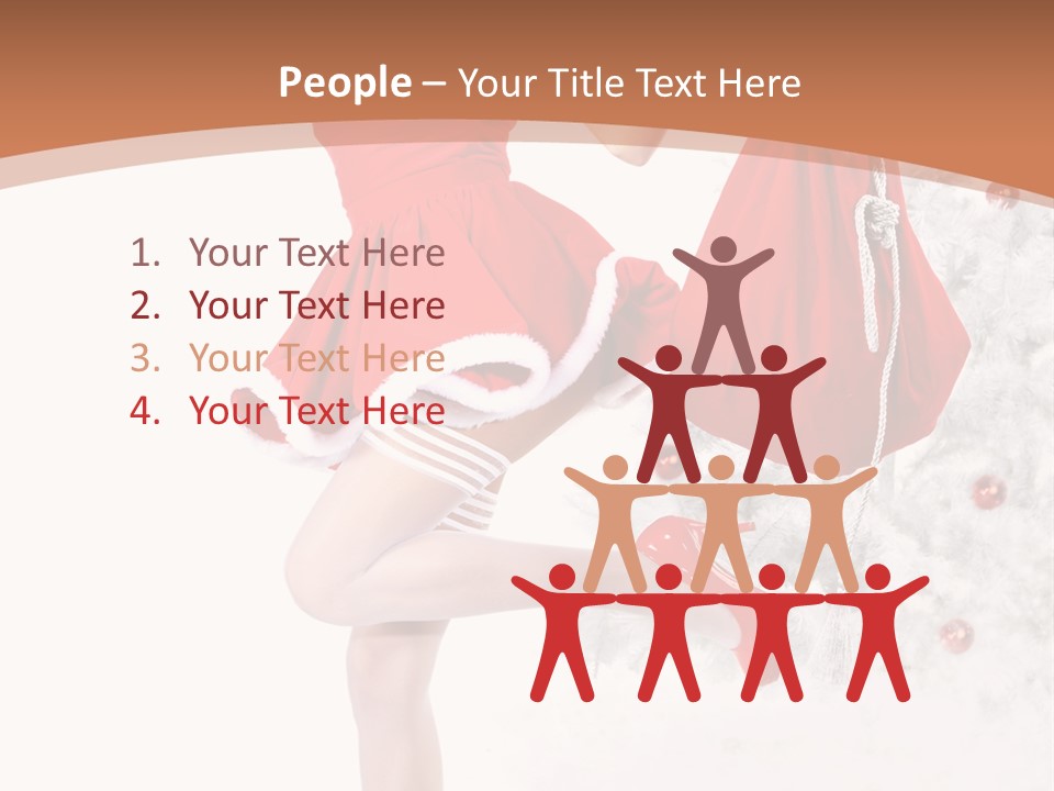 Cute Gloves Smile PowerPoint Template