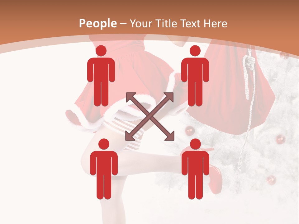 Cute Gloves Smile PowerPoint Template