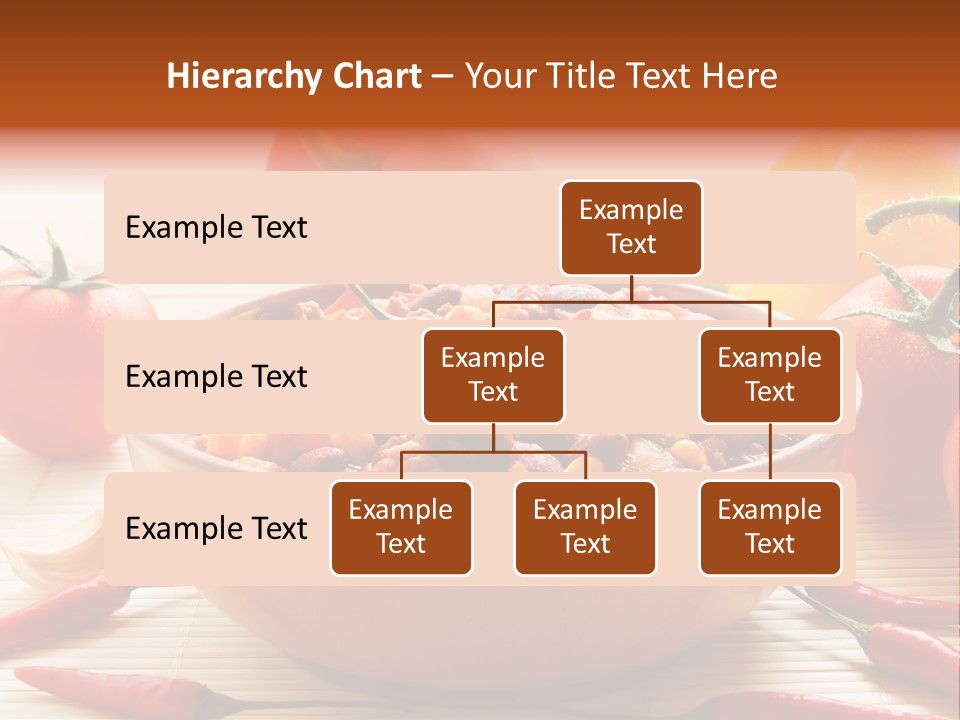 American Cuisine Meal Peppers PowerPoint Template