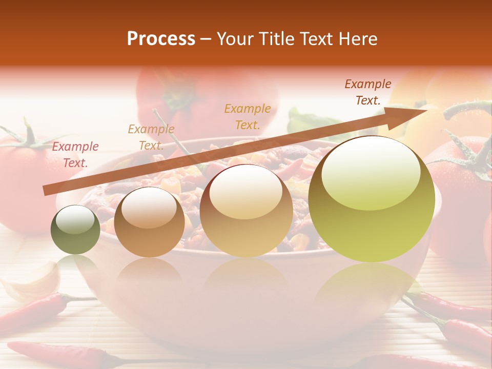 American Cuisine Meal Peppers PowerPoint Template