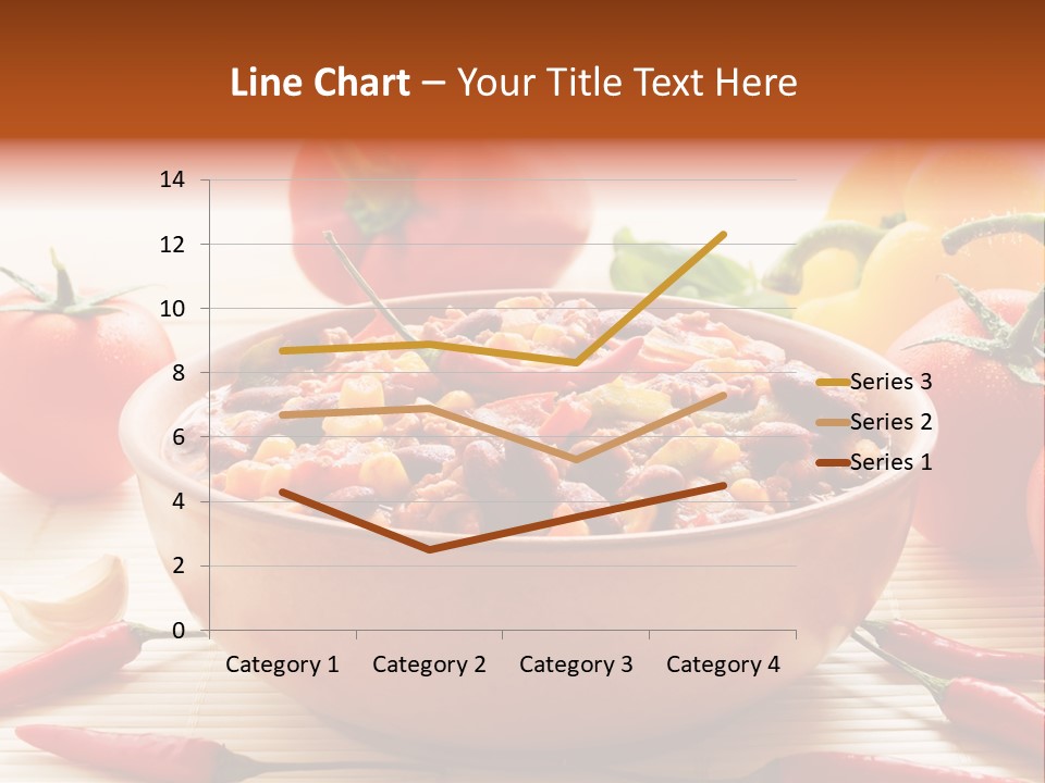 American Cuisine Meal Peppers PowerPoint Template
