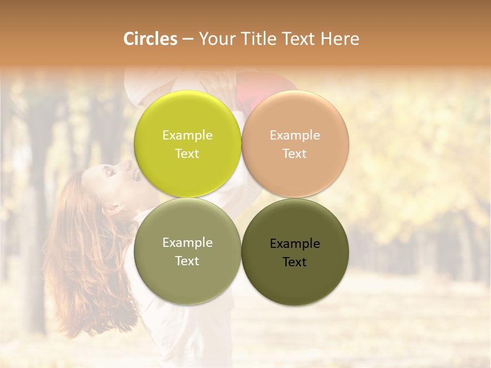 Outdoors Lifestyle Holding PowerPoint Template