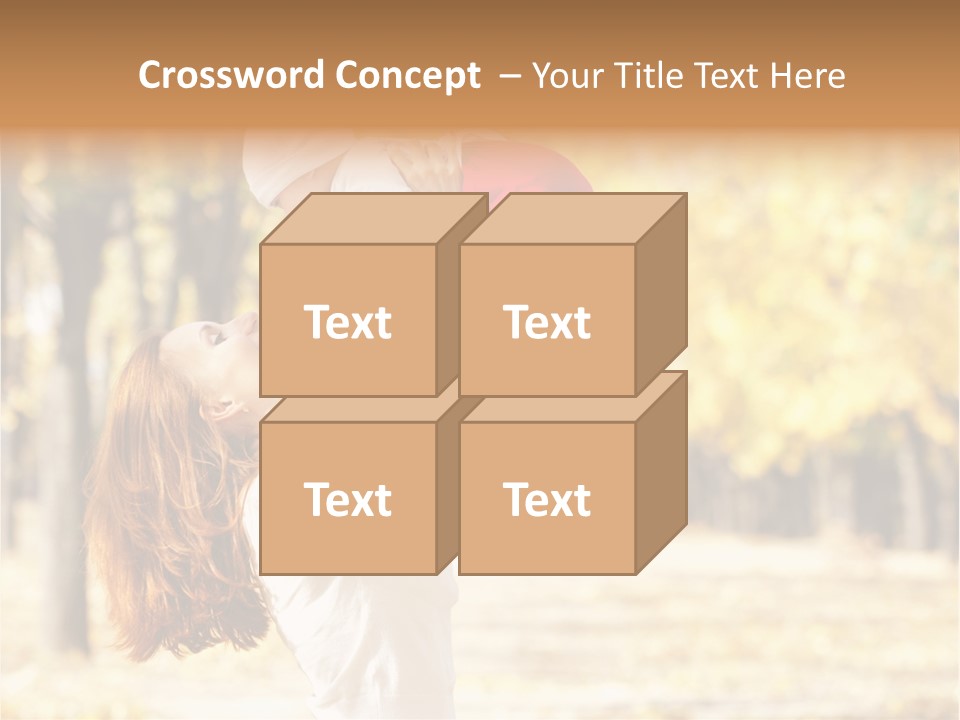 Outdoors Lifestyle Holding PowerPoint Template