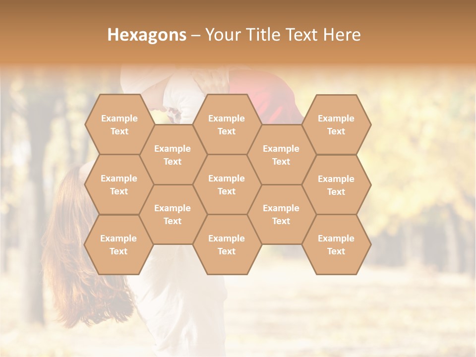 Outdoors Lifestyle Holding PowerPoint Template