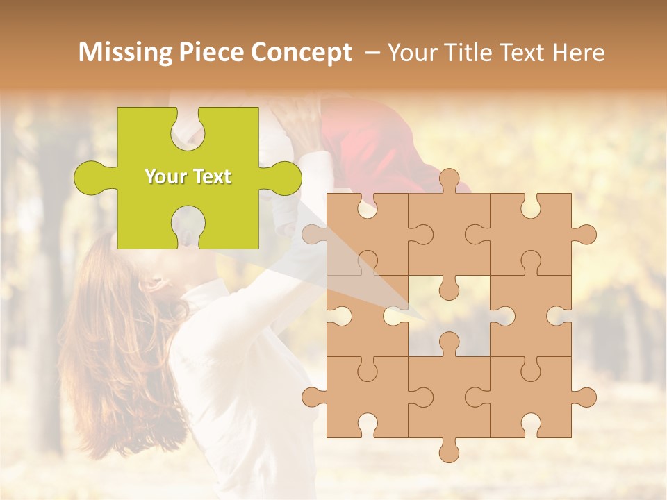 Outdoors Lifestyle Holding PowerPoint Template