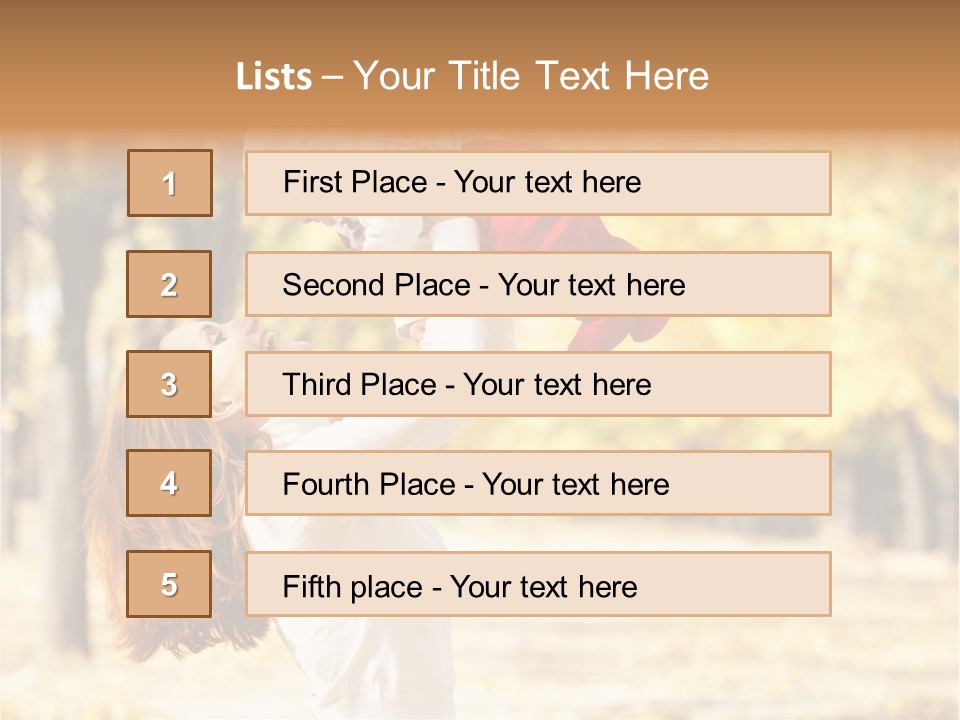 Outdoors Lifestyle Holding PowerPoint Template